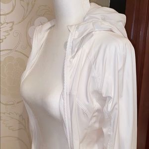 Lululemon White Zip Up Reversible Jacket